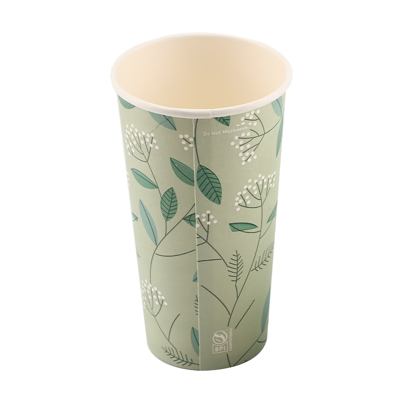 Pahar de hârtie fierbinte de 22 oz, 700 ml