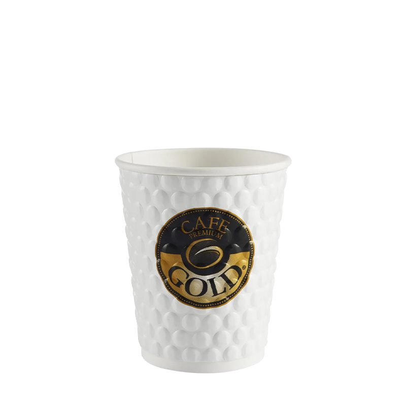 Pahar de hârtie fierbinte de unică folosință de 7 oz