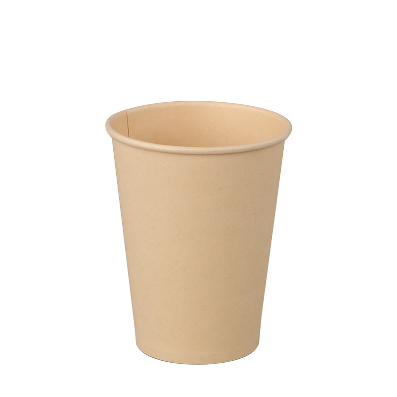 Pahar de hârtie fierbinte din bambus de unică folosință de 10 oz