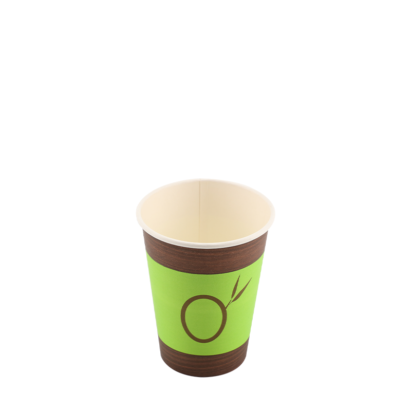 Pahar de hârtie fierbinte biodegradabil de 4 oz
