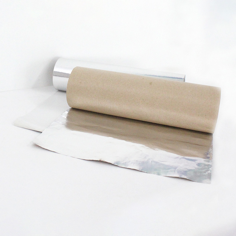 Hartie din aluminiu argintiu metalizat