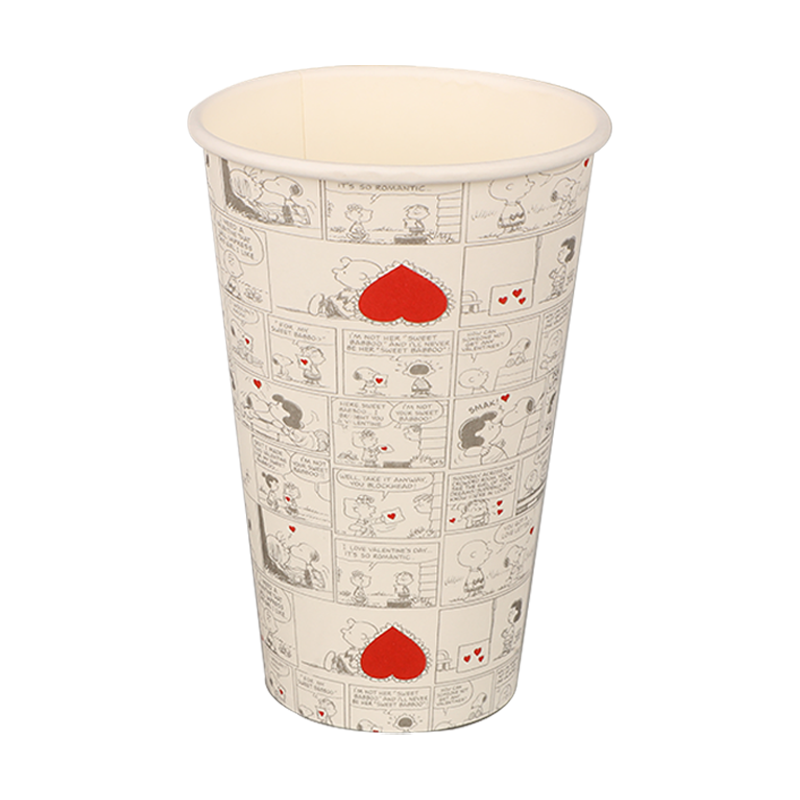 Pahar de hârtie de acoperire pe bază de apă de 22 oz
